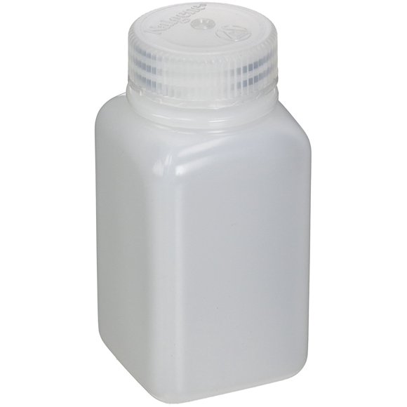Bidón Nalgene 562114-0002, boca ancha, 59 ml, polietileno de alta densidad, múltiple