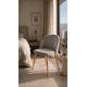 thumbnail image 2 of Pack de 8 Sillas Nordic Velvet Felpa de Comedor - Gris, 2 of 6