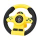 thumbnail image 4 of Volante De Juguete Eléctrico De Simulación De Conducción Para Ni?os Y Ni?as En Edad Preescolar, Amarillo Con Base, 4 of 5