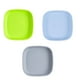 thumbnail image 1 of Set 3 Platos Planos Ecológico - Verde Limon-Azul Pastel-Gris, 1 of 3