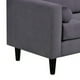 thumbnail image 3 of Sofa Retro 3c Felpa 00 Gris, 3 of 6