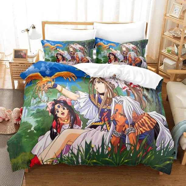 Oh My Goddess Bedding Set Bed Set Adult Kid Bedroom Duvetcover Sets Home Textile
