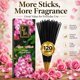 thumbnail image 3 of Incienso ZED BLACK Rosa Musk 120 varillas florales, 3 of 9