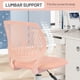 thumbnail image 3 of Silla de escritorio Furniturer sin brazos para niños, altura ajustable, 3 of 7