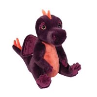 Peluche Douglas Melvin Dragon Morado/Naranja 30 Cm