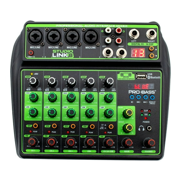 Consola con interfaz USB Probass StudioLink 6