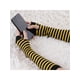 thumbnail image 4 of GUANTES SIN DEDOS PARA MUJER INSPIRE CHIC, GUANTES DE BRAZO TEJIDOS CON ESTAMPADO, LARGO HASTA EL CODO, AMARILLO NEGRO, 4 of 6