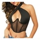 thumbnail image 4 of Crop Top Para Mujer Con Agarre En El Cuello - Peto Sin Mangas, 4 of 4