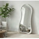 thumbnail image 3 of Espejo Asimetrico Cuerpo Entero Madera Blanco 180X80cm, 3 of 9