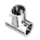 thumbnail image 5 of Accesorio Para Pasamanos De Barco De 25 Mm T De 90 Grados 3 Vías - Acero Inoxidable 316 Silver10, 5 of 5