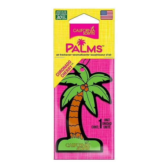 Aromatizante para Auto Palms Cherry, 1 Un