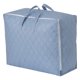 thumbnail image 1 of 1 Pcs Bolsa de Almacenamiento de Ropa, Bolsa de Almacenamiento Plegable, Bolsa de Mudanza Ondulada para Organizar Edredones, Organizador de Armario y Almacenamiento con Asas Azul 31.5*11.8*23.6in, 1 of 6
