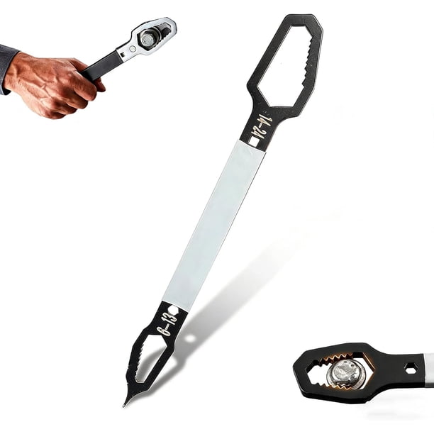 Llave universal autoajustable doble extremo reparación automóvil bricolaje