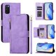 thumbnail image 1 of Funda Billetera Cremallera para Samsung Galaxy S20 FE 4G/5G con Porta Tarjetas, Soporte y Correa Morado, 1 of 5