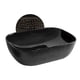 thumbnail image 2 of Lavabo rectangular para montaje superior Whitehaus WH71302-F04 negro, 2 of 3
