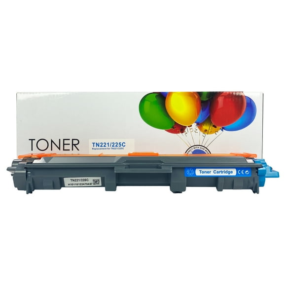 Toner Cyan TN221 / TN225 Alternativo – Para Brother DCP-9020, HL-3150, HL-3170, MFC-9330