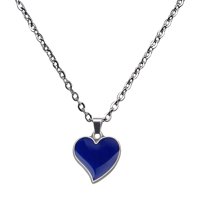 Magideal - Collar Colgante Detección De Temperatura Cadena De Cambio De Color Joyas Para Baile De Graduación