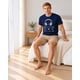 thumbnail image 4 of Pijama Hombre Estampado Sound Wave azul S, 4 of 8