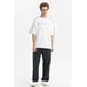 thumbnail image 4 of Polera Hombre Oversize Doble Línea Blanco, 4 of 4