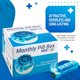 thumbnail image 4 of Organizador Mensual de Pastillas MEDca – Dispensador Giratorio de Pastillas para 31 Días, Sin BPA, 4 of 9