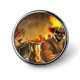 thumbnail image 1 of Twisted Metal-Theme Round Button Badge: Premium Metal Construction, Ideal for High-End Events 2.8 cm, 1 of 6