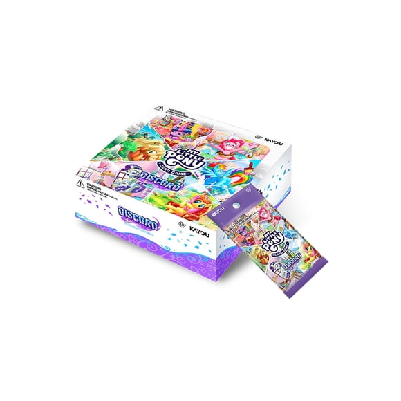 Juego de Cartas Coleccionables Kayou My Little Pony Discord – 20 sobres
