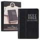 thumbnail image 1 of Bible Christian Art Publishers KJV Mini Pocket, piel negra, 1 of 6