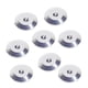 thumbnail image 4 of de 8 almohadillas para altavoces, base cónica para soporte de aislamiento para amplificador DVD , Plata, 4 of 5