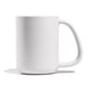 thumbnail image 1 of Taza de café CURVD 355 ml cerámica blanco mate con asa grande, 1 of 8