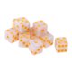 thumbnail image 1 of 10 Piezas De Seis Lados D6 Dados Cuadrados Punteados Para Mazmorras Y Dragones Juguetes Blanco, 1 of 5