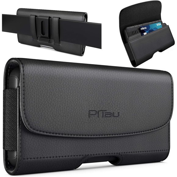 Funda con cinturón PiTau para iPhone 17, 16, 15, 14, 13 y 12