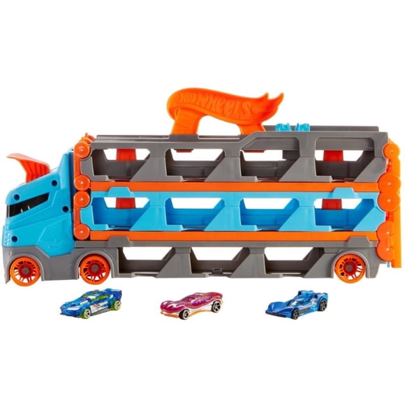 Hot Wheels City Pista de Juguete Remolque Pista de Carreras