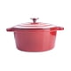 thumbnail image 1 of Olla Con Tapa Ferro 24 Rojo 2 Piezas, 1 of 2