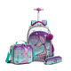 thumbnail image 1 of 18 Inch School Wheeled Backpack for Boys Girls Travel Rolling Backpack 18 inch School Trolley Bag Set Lunch Bag and Pencil Case, 1 of 3