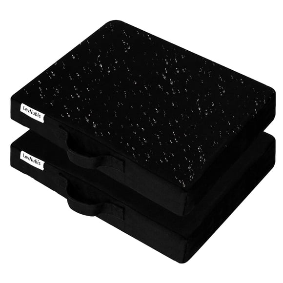 Cojines para Asiento LevNubis Pack de 2 - 5,6 cm Negro