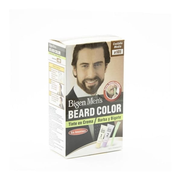 Tinte para Barba Beard Color b105 Castaño Medio Bigen