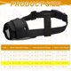 thumbnail image 2 of Bozal para Perros Uxcell, Bozal de Malla Suave Ajustable Anti Mordeduras (Negro, XL), 2 of 7