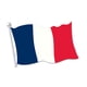 thumbnail image 1 of Accesorio recortado para fiestas Beistle, bandera francesa, 1 unidad, 1 of 1