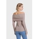 thumbnail image 3 of Polera Mujer C/Bardot Doblado Arena, 3 of 4