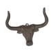 thumbnail image 3 of Gancho De Pared Con Diseño De Cabeza De Toro, Perchero único Para Gorras De Béisbol, Armario Y Baño, 3 of 3
