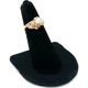 thumbnail image 3 of 5 expositores de joyas de terciopelo negro para anillos, 3 of 4