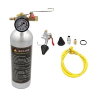 Magideal - Juego De Herramientas Para Limpiar Tuberías De Aire Acondicionado De Automóviles, Bote Para Limpiar Aire Acondicionado De Automóviles, Bote Vacío Resi Aluminio