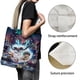 thumbnail image 3 of Amphibia Bolso de tela con estampado de lienzo para mujer, bolsa de compras reutilizable y estética, con cremallera interior, regalo para mujer,40*45cm., 3 of 6