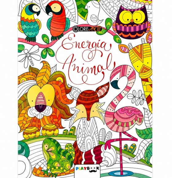 Energía animal - Libro para colorear