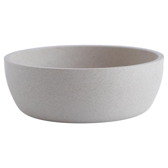 Pet Bowl Loopy Products, bambú moldeado en crema, 1 litro, para todas las mascotas