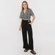 thumbnail image 4 of Blusa Mujer Camisera Cruzada Negro Cebra Corona, 4 of 5