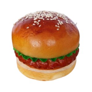 Bothyi - Festival De Hamburguesas Artificiales: Ayuda Didáctica Para La Sala De Estar, Modelo De Pan De Comida Falsa