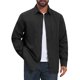 thumbnail image 1 of Camisas de carga de trabajo de pesca de senderismo con bolsillos y mangas largas para hombre XL Negro, 1 of 5