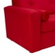 thumbnail image 3 of Sofa Vivo 3c Felpa 30 Rojo, 3 of 5