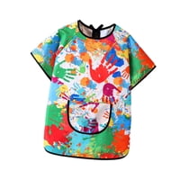 Magideal - Delantal De Arte Para Niños, Portátil, Fácil De Usar, Para Alimentar Al Bebé, Pintar, Para Jardinería, Manualidades, Hornear, Para Niños De 2 Años En M